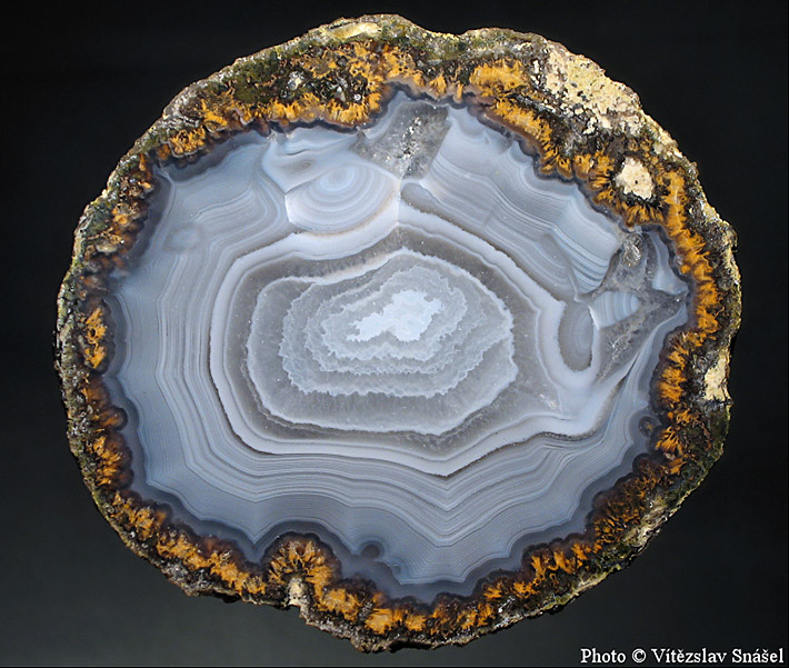 Agate nodule from Chihuahua, Mexico