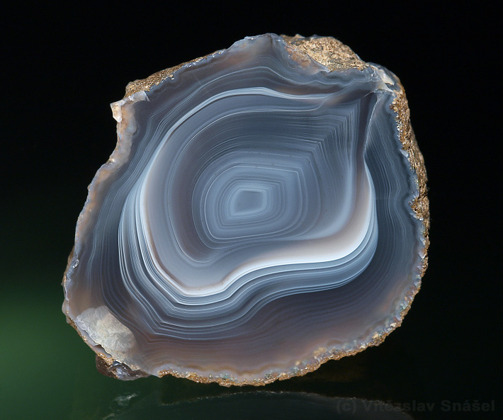 Agate from Morcinov, Czech Republic