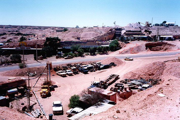 Opal mines in Coober Pedy, South Australia