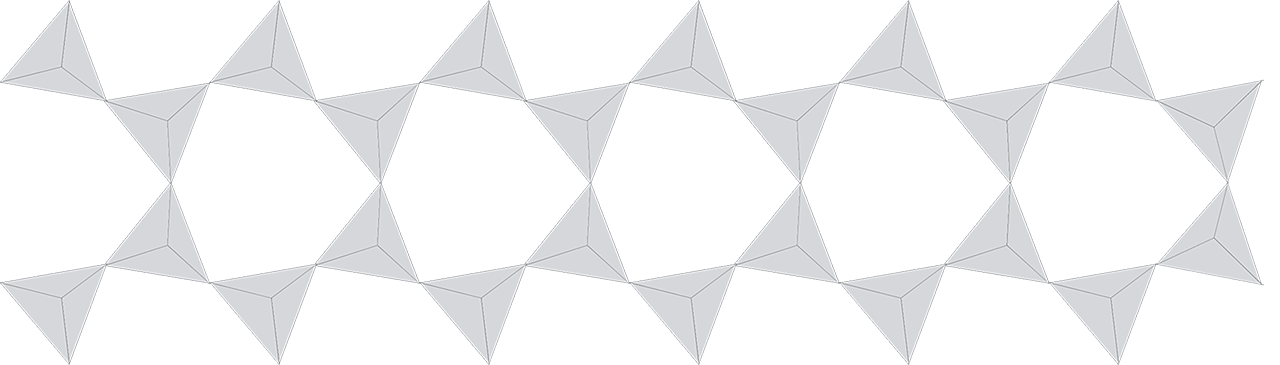 Slightly distorted double chain structure of pargasite from Myanmar