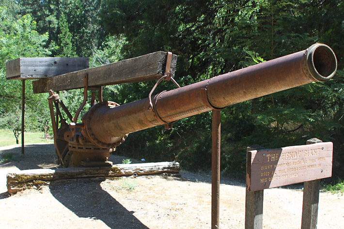 Las Medulas Roman gold mine heritage site in Spain