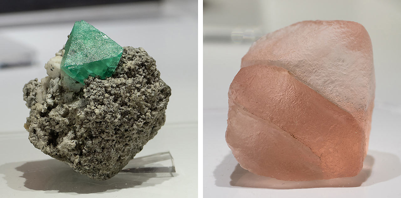 Alpine fluorites from the Hohe Tauern, Austria
