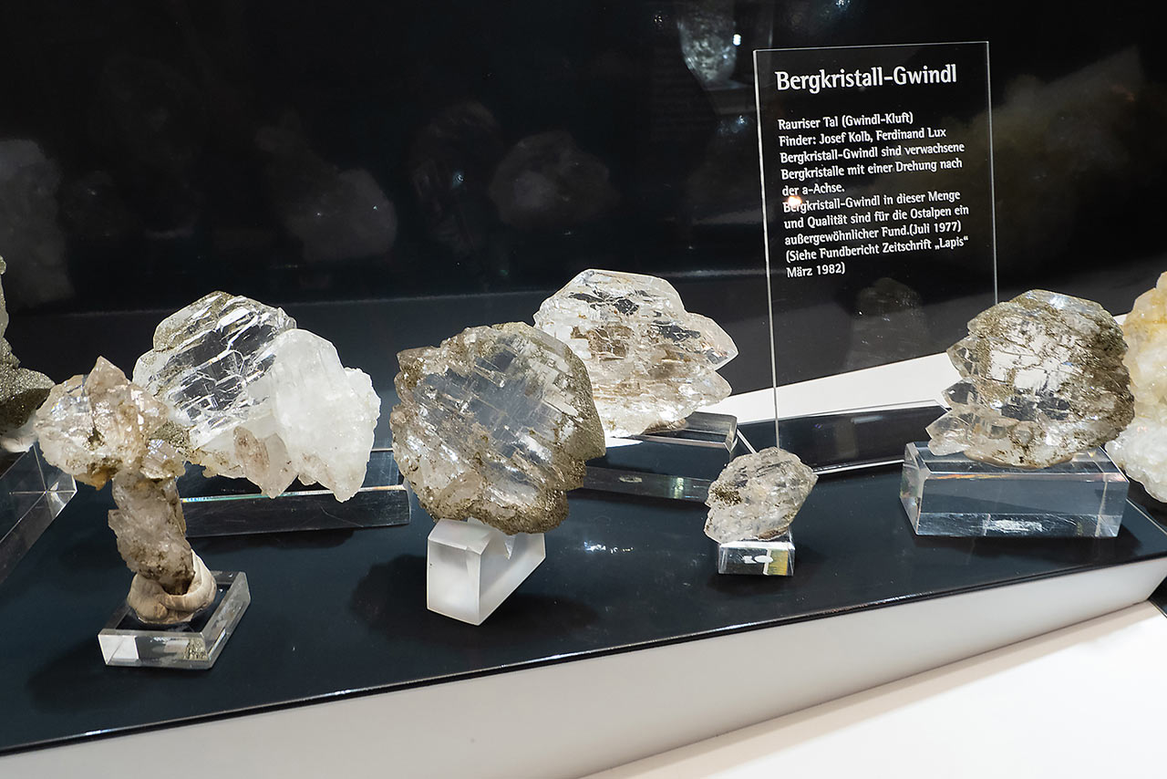 Gwindel quartz from the Rauriser Tal, Hohe Tauern, Austria