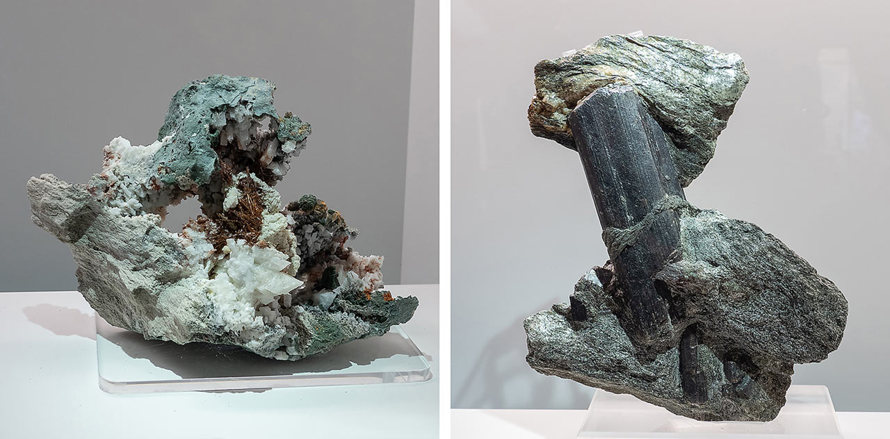 Rutile crystals from the Obersuzbachtal, Hohe Tauern, Austria