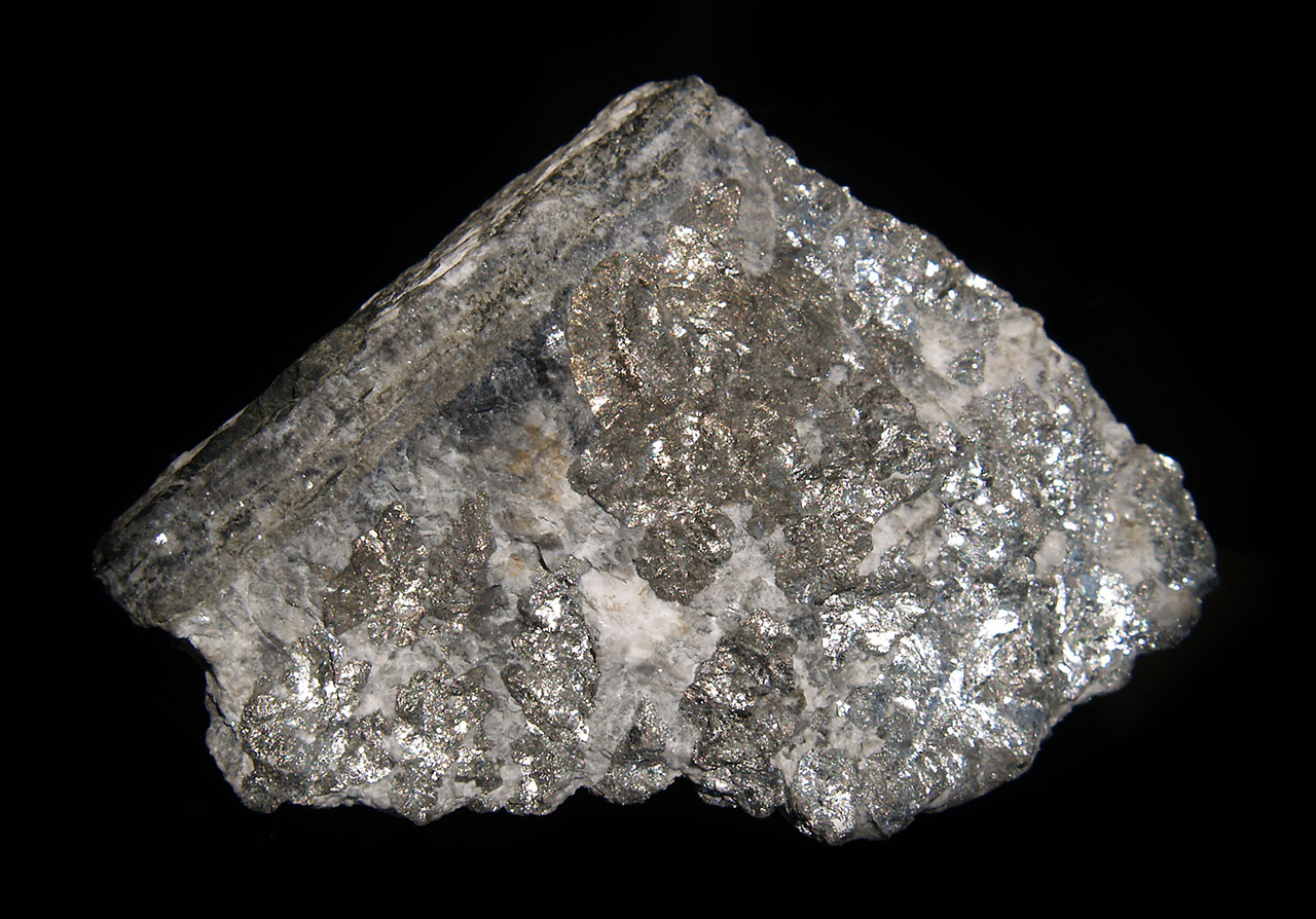 Excellent bright native antimony specimen from Bitýz, Czech Republic