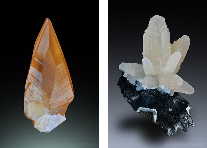 Calcite crystals