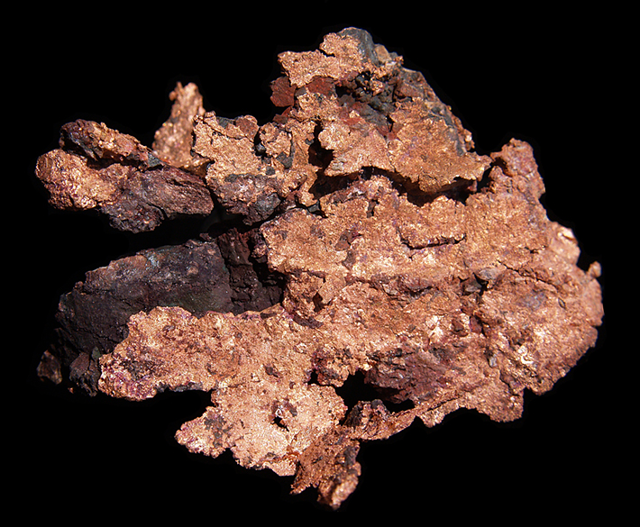 Copper: The mineral native Copper information and pictures