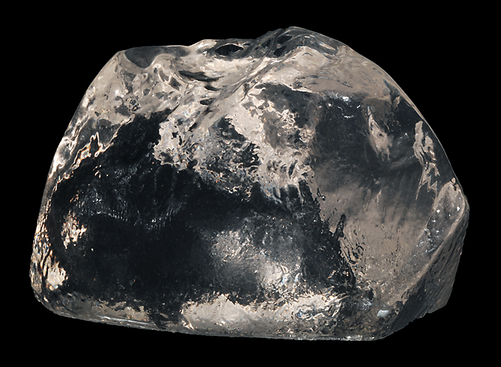 Copy of the rough Cullinan diamond from Pretoria, South Africa