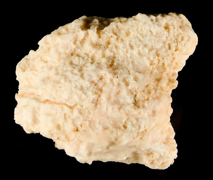 Fine grained pink gypsum variety called alabaster from Richtarova in Slovakia