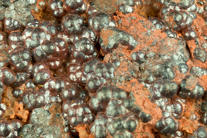 Hematite, well formed lustrous crystal. Itabira, Bahia, Brazil