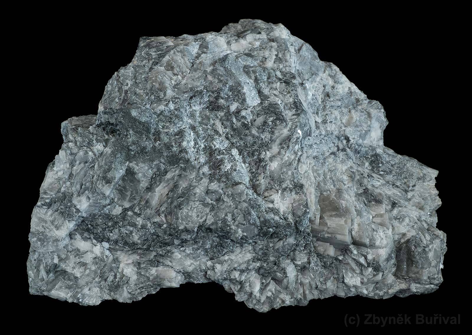 Grayish crystalline magnesite from Novoveska Huta, Slovakia