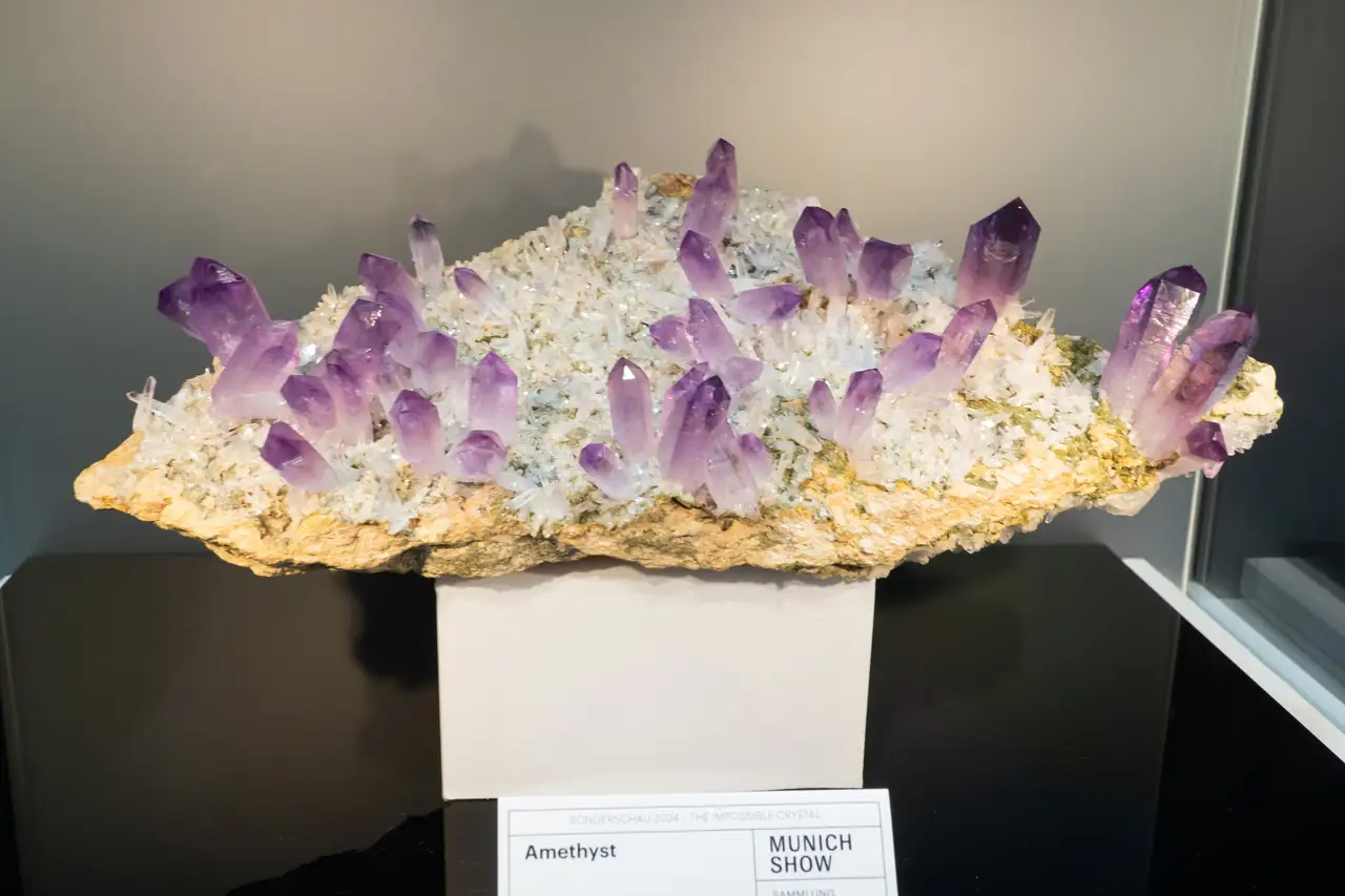 Excellent amethyst cluster from Veracruz, Mexico