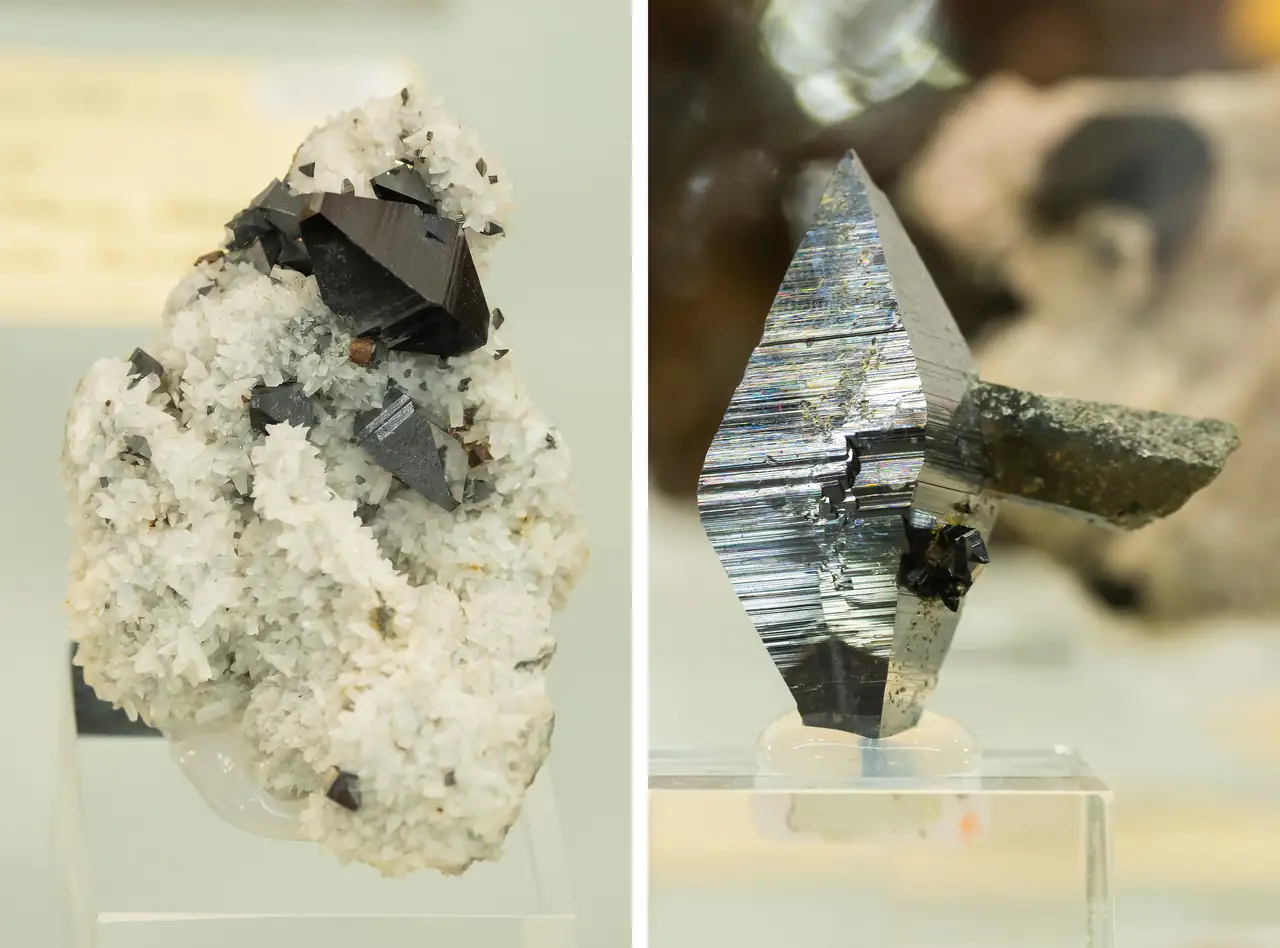 Classic anatase crystals from Hardangervidda, Norway