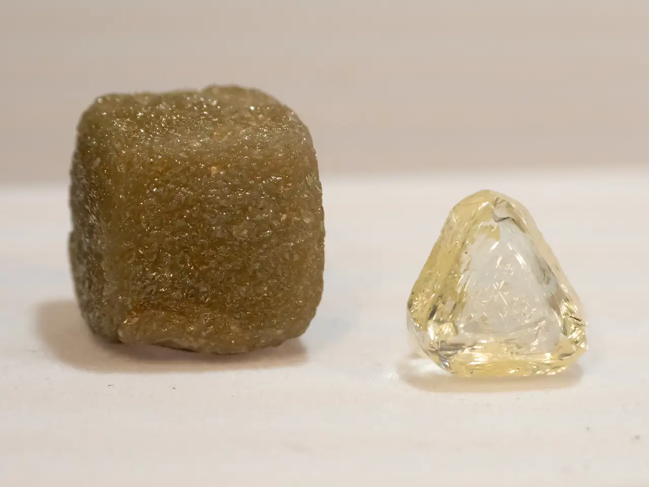 Diamond crystals from Africa