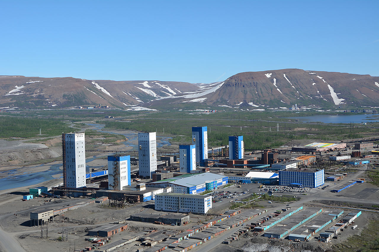 Norilsk mine in Siberia, Russia