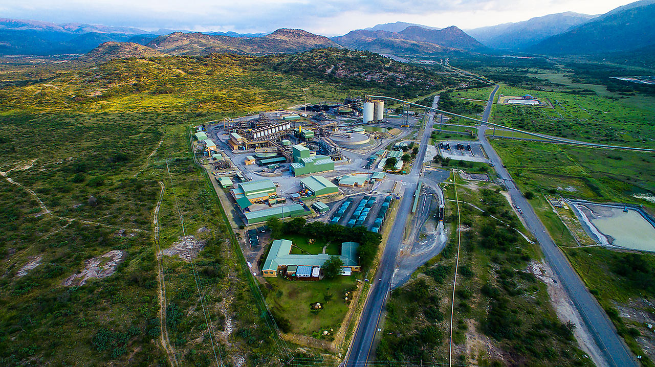 Two Rivers platinum mine in South Africa
