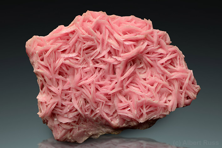 Rhodochrosite crystals from Romania