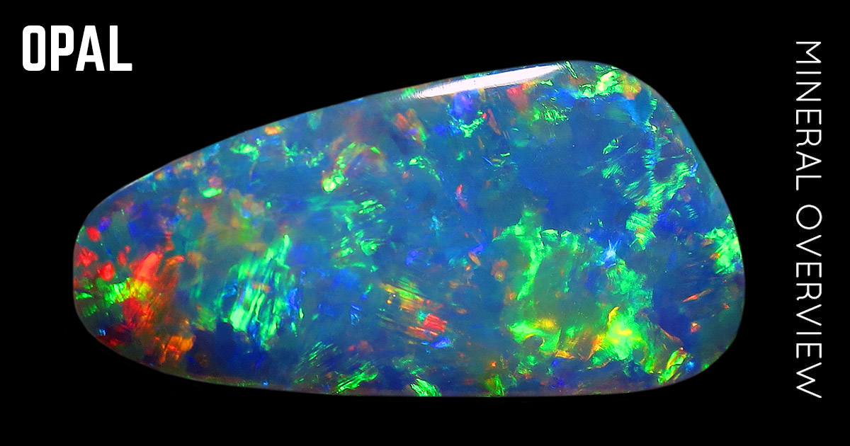 Opal: Mineral information, data and localities.