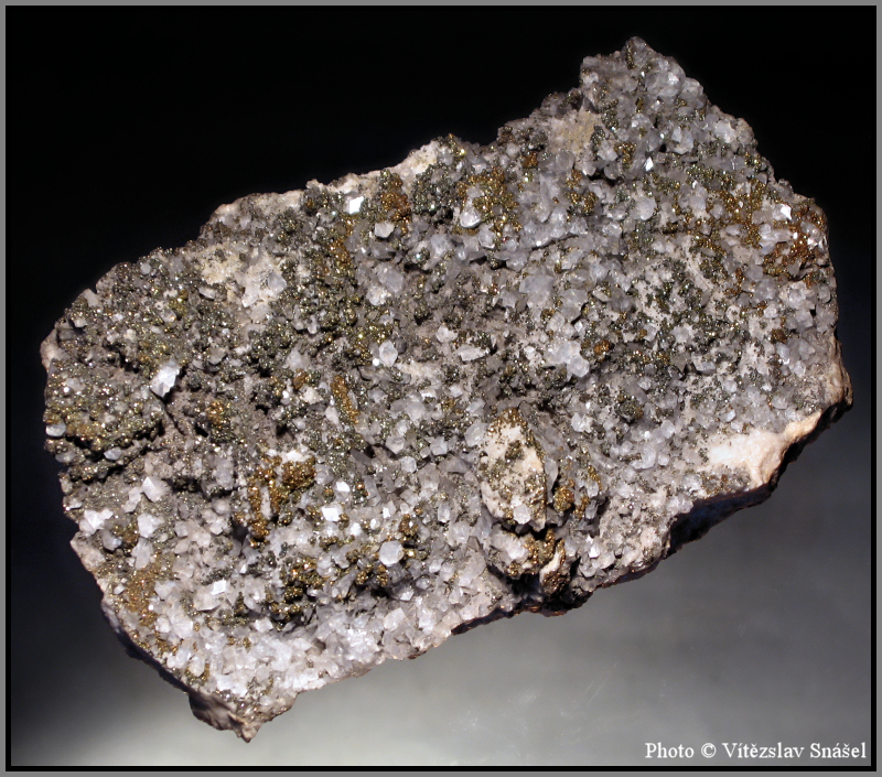Quartz, Pyrite, Calcite