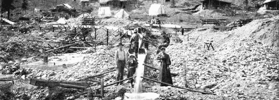 History of Klondike and Nome Gold Rush Events