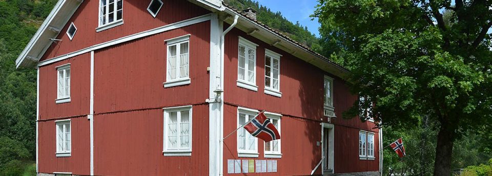 Mineral Museum Fennefoss near Evje, Norway