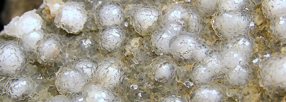 Zeolite locality Pustý vrch u Folknářů, Czech Republic