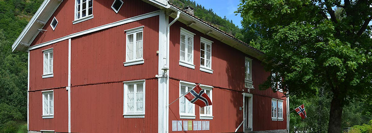 Mineral Museum Fennefoss near Evje, Norway
