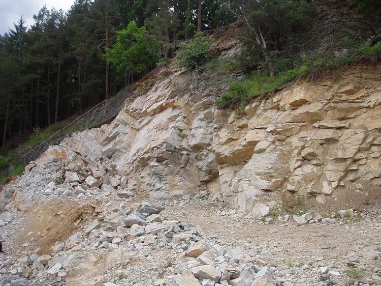 Mineral locality Bludov, Czech Republic