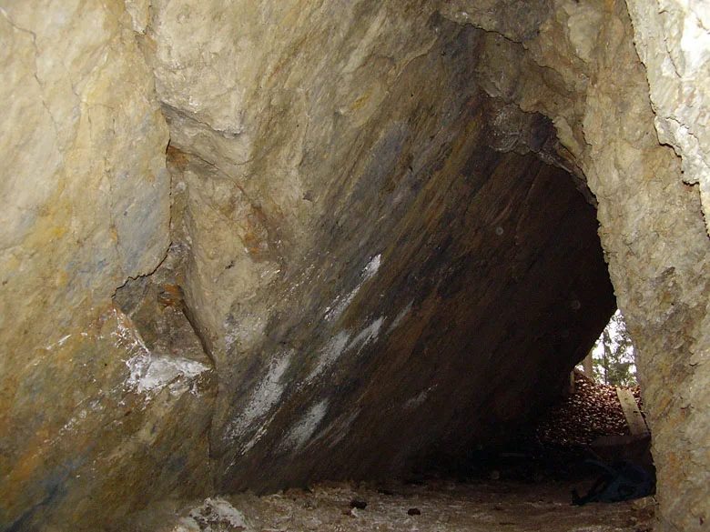 Mineral locality Borovec, štola Na Bukovské, Czech Republic
