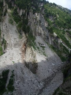 Cavradischlucht, Sedrun