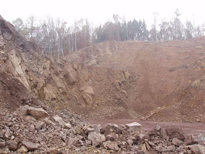 Mineral locality Doubravice u Jičína, Czech Republic