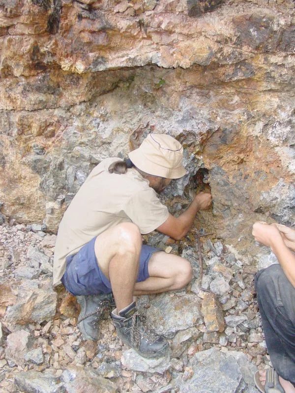 Mineral locality Dzunbayan 7, Mongolia