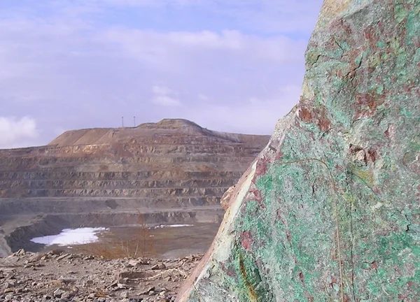 Mineral locality Erdenet, Mongolia