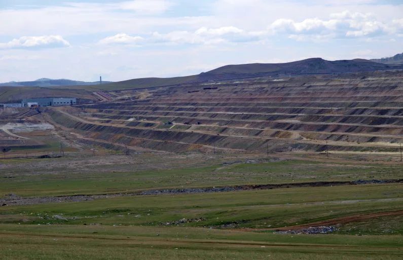 Mineral locality Erdenet, Mongolia