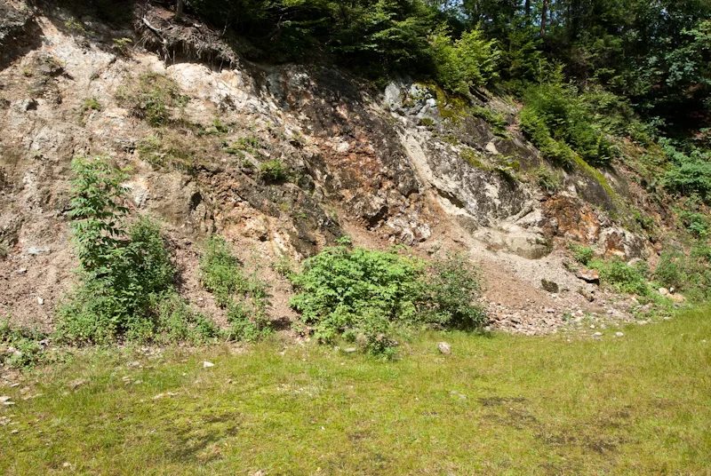 Mineral locality Hennenkobel, Rabenstein, Germany