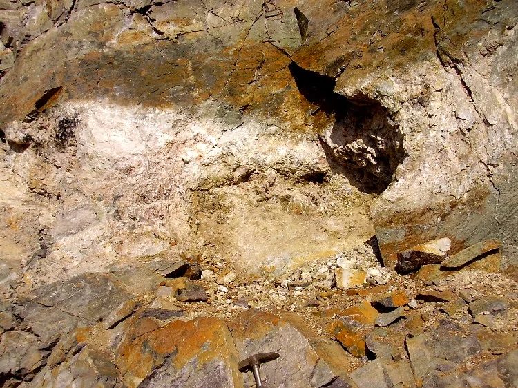 Mineral locality Horní Bory, Czech Republic