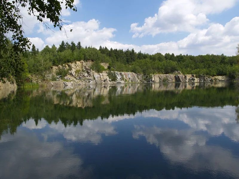 Mineral locality Leštinka, lom Zvěřinov, Czech Republic