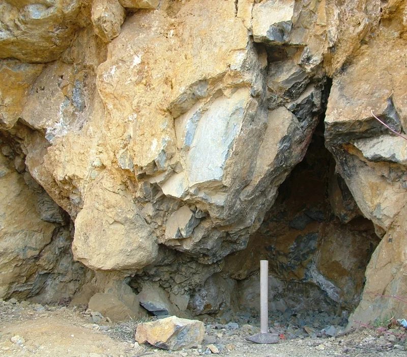 Mineral locality Lom Prefa, Grygov, Czech Republic