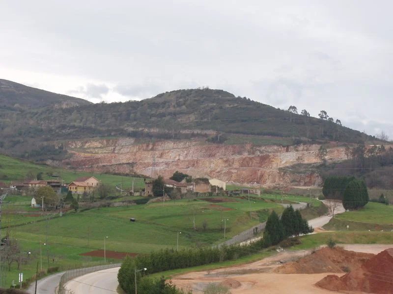 Mineral locality Monte Naranco, Asturias, Spain