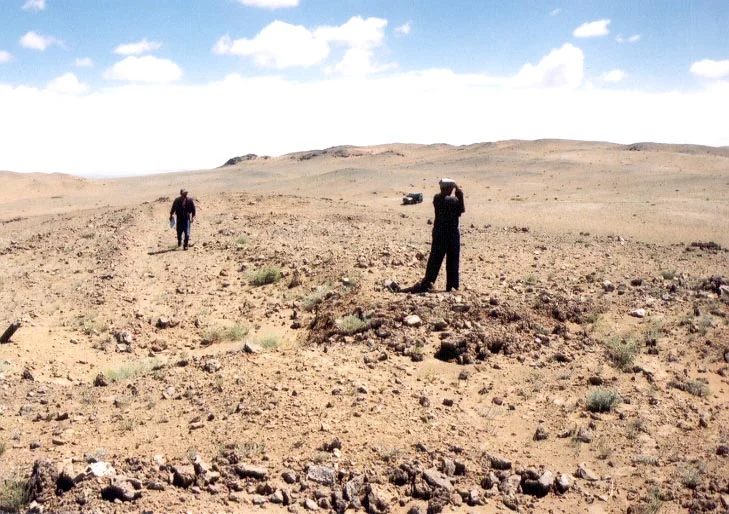 Mineral locality Muske Khudag, Mongolia