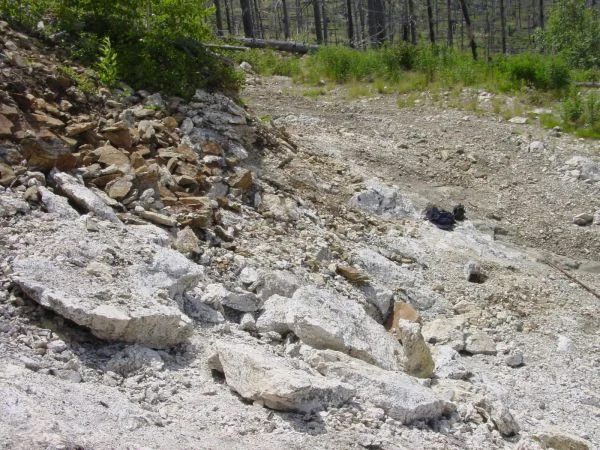 Mineral locality Orešnaja 1, Russia