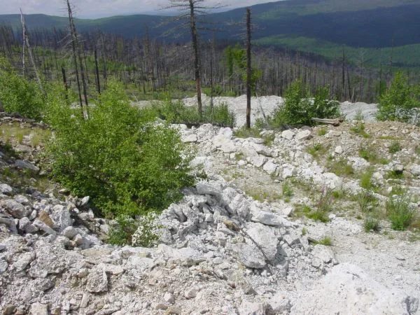 Mineral locality Orešnaja 1, Russia