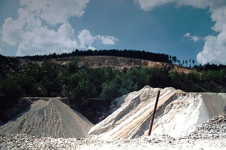 Mineral locality Plešovice, Czech Republic