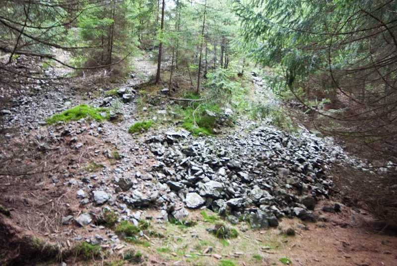 Mineral locality Potůčky, Stráň, Krušné hory, Czech Republic