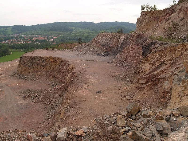 Mineral locality Předklášteří, Dřínová, Czech Republic