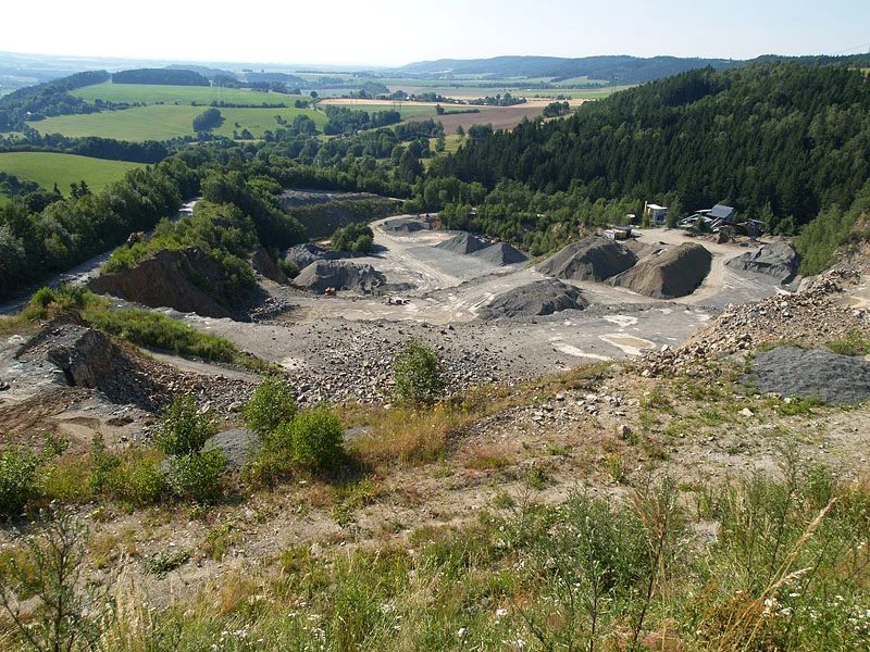 Mineral locality Slavíkov, Czech Republic