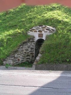Smolník, štola na náměstí