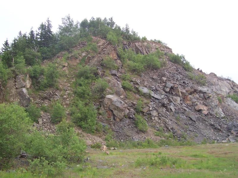 Mineral locality Špičák, Deštné v Orlických horách, Czech Republic