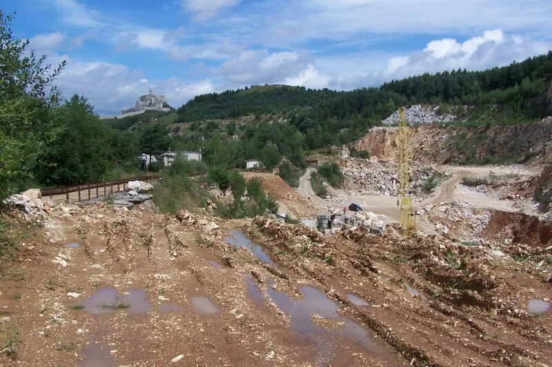 Mineral locality Spišské Podhradie, Slovakia