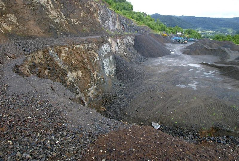 Mineral locality Těchlovice, Czech Republic